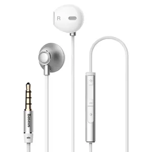 Baseus NGH06-0S headphones/headset Wired In-ear Calls/Music White