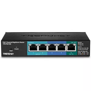 Trendnet TPE-P521ES tīkla pārslēgs Vadīts Gigabit Ethernet (10/100/1000) Power over Ethernet (PoE) Melns