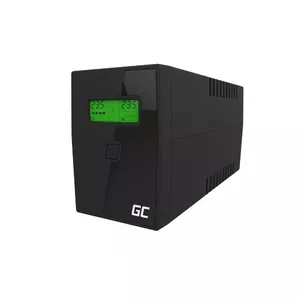 Green Cell UPS01LCD источник бесперебойного питания Интерактивная 0,6 kVA 360 W 2 розетка(и)