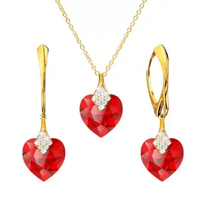 Silver sets with Swarovski™ crystals
