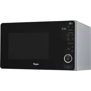 Whirlpool MWF 421 SL mikroviļņu krāsns Novietojams uz galda Kombinētā mikroviļņu krāsns 25 L 800 W Melns, Sudrabs