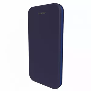 Чехол-книжка Evelatus для Apple iPhone 5/5s/SE, тёмно-синий, футляр с карманами для карт