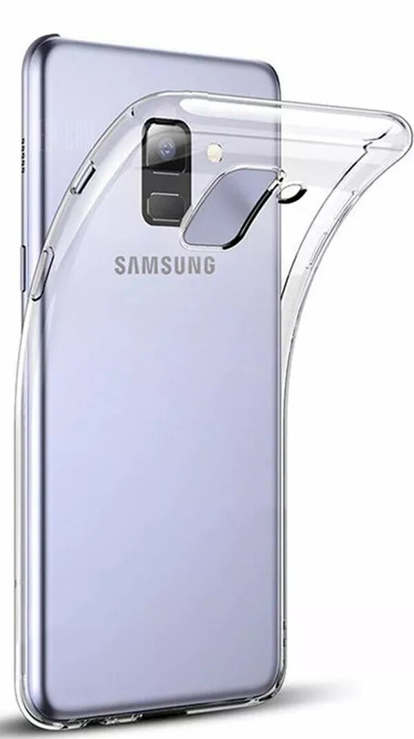 Caurspīdīgs silikona maciņš Evelatus priekš Samsung