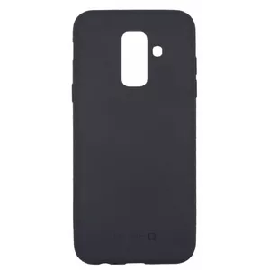 Aizsargvāks Evelatus no mīksta TPU priekš Samsung Galaxy A6 Plus 2018 — melns