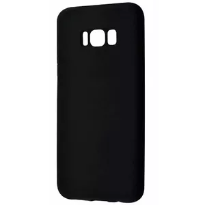 Aizmugurējais vāciņš Evelatus priekš Samsung Galaxy S8 Plus — Soft Touch TPU, melns