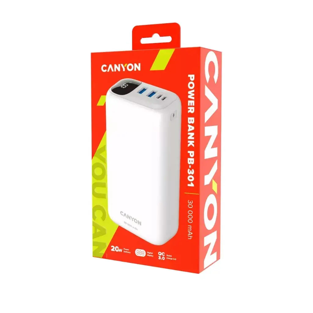 Power Bank Canyon CNE-CPB301W CNE-CPB301W Photo 4