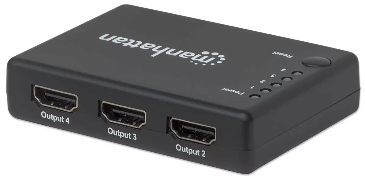 HDMI Splitter Manhattan 4-Port Photo 5