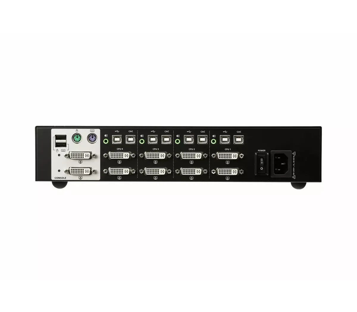 KVM-переключатель ATEN 4-Port USB DVI Dual Display Photo 2
