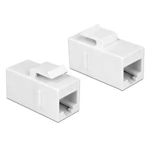 Keystone Module DeLOCK 86379 Angled White RJ-45