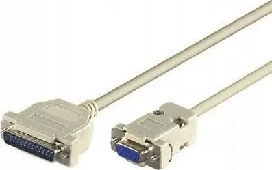 MicroConnect IBM029-2 Serial Cable 1.8m DB-25 to DB-9 Photo 2
