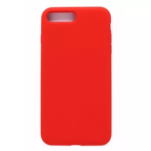 Мягкий силиконовый чехол Evelatus для Apple iPhone 7 Plus и 8 Plus красный