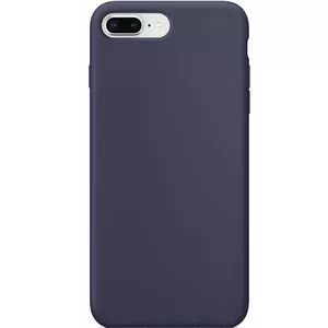 Силиконовый чехол Evelatus для iPhone 7 Plus / 8 Plus — Soft Touch, midnight blue