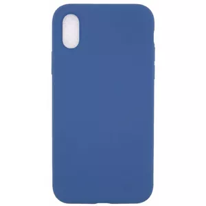 Силиконовый чехол Evelatus для Apple iPhone X, Soft Touch, сине‑кобальтовый