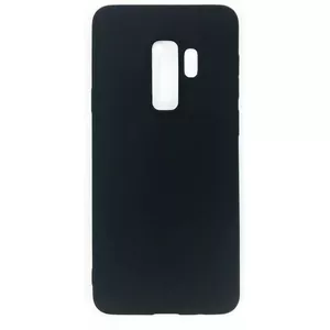 Силиконовый чехол Evelatus для Samsung Galaxy S9 Plus — soft-touch, черный