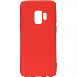 Aizsargmīksts silikona maciņš Soft Touch Evelatus priekš Samsung Galaxy S9 Plus — sarkans
