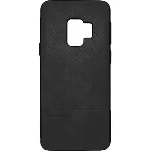 TPU case Evelatus for Samsung S9 with built-in metal plate for magnetic car mount, Black