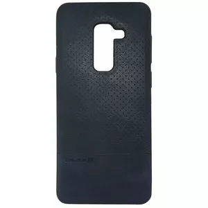 TPU vāciņš Evelatus priekš Samsung Galaxy A6 Plus 2018 ar metāla plāksnīti, zils
