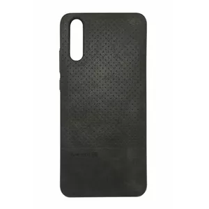 Protective TPU case Evelatus for Huawei P20 lite with built-in metal plate for magnetic car holder, Black