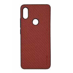 TPU phone case Evelatus for Xiaomi Redmi S2 with metal plate for magnetic car holder, Red