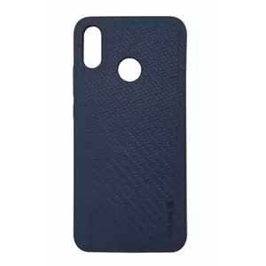Защитный TPU чехол Evelatus для Huawei P20 с металлической пластиной, синий