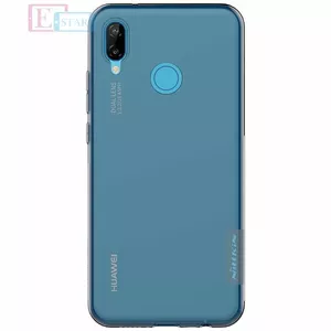 TPU-чехол Evelatus для Huawei P20 Lite с металлической пластиной, синий
