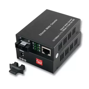 EFB Elektronik EL023V2 tīlkla mediju pārveidotājs 100 Mbit/s 850 nm Multi režīms Melns