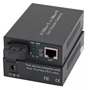 EFB Elektronik EL025V2 tīlkla mediju pārveidotājs 100 Mbit/s 1310 nm Viens režīms