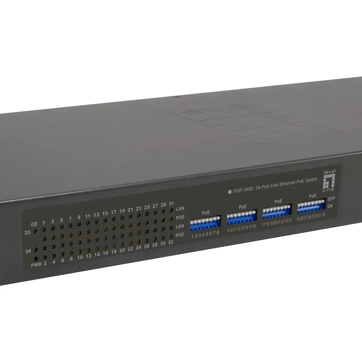 Neadministrēts slēdzis LevelOne FGP-3400W630 Photo 2