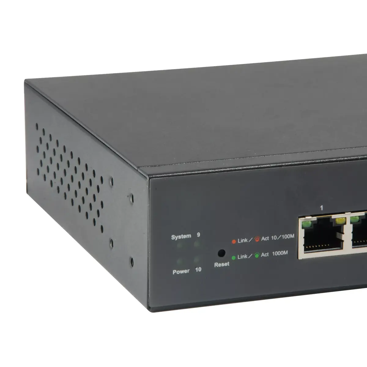 Pārvaldāms slēdzis LevelOne 10-Port Web Smart Gigabit PoE Switch Photo 3