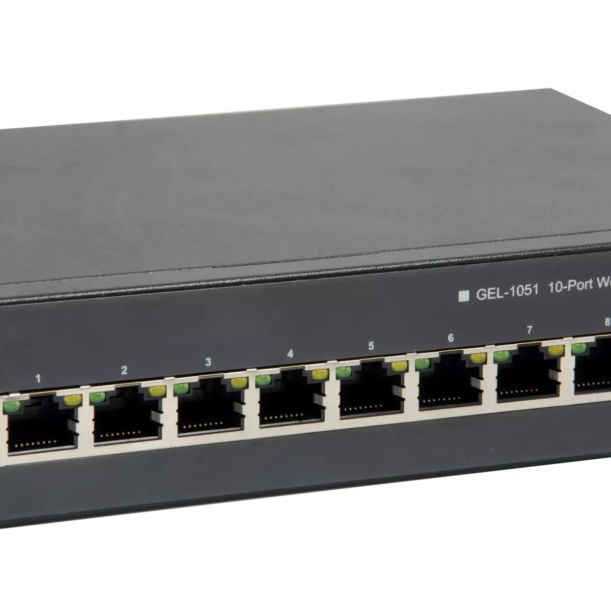 Pārvaldāms slēdzis LevelOne 10-Port Web Smart Gigabit PoE Switch Photo 4