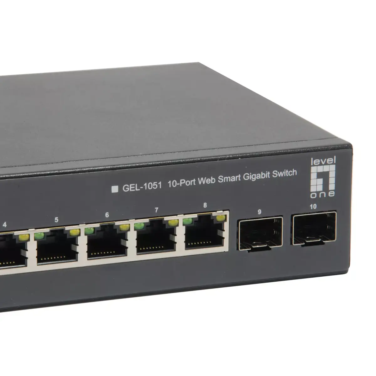 Pārvaldāms slēdzis LevelOne 10-Port Web Smart Gigabit PoE Switch Photo 5