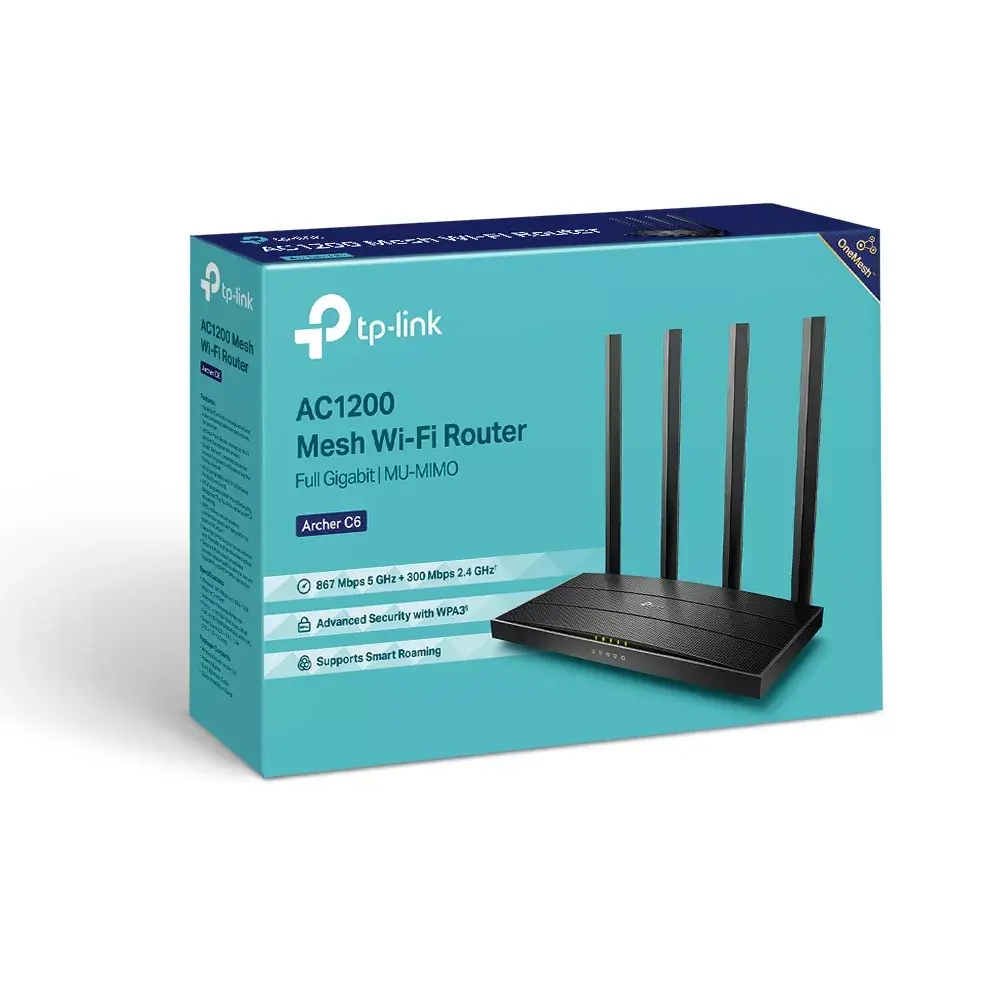 TP-Link Archer C6 wireless router ARCHER C6 Photo 7