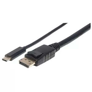 USB-C uz DisplayPort kabelis Manhattan CDP2DP1MBD