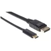 USB-C uz DisplayPort kabelis Manhattan CDP2DP1MBD Photo 2