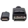 USB-C uz DisplayPort kabelis Manhattan CDP2DP1MBD Photo 3