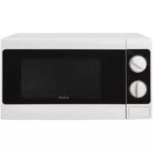 Microwave AMICA AMG20M70V 20 L, 700 W, 6 power levels, 24.5 cm turntable, rotary control, white