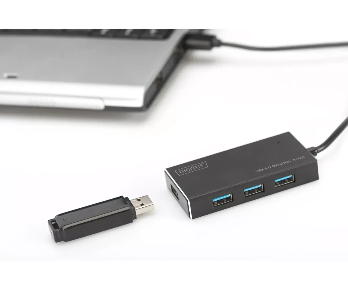 USB-концентратор Digitus 3.0 Office Hub 4 порта Photo 4