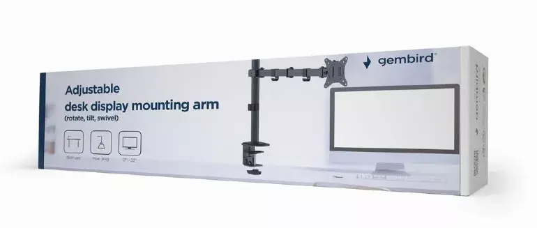 Monitoru skava GEMBIRD MA-D1-01 priekš 17"–32" Photo 2