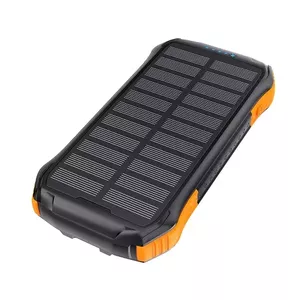 Power banka ar saules paneli CHOETECH 10000 mAh, 2xUSB