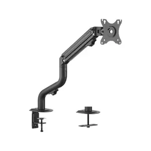 Monitor mount Gembird MA-DA1-02 — desk single-arm, VESA 75x75–100x100, up to 8 kg, for 17–32" screens, aluminium/steel, black