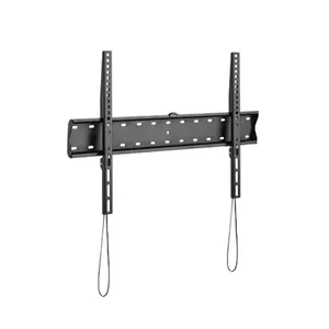 TV mount Gembird WM-70F-01 Black for 37"–70" TVs, 40 kg, VESA 200x200–600x400, 2.5 cm slim