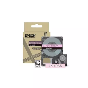 Лента для этикеток Epson LK-4PAS Серый Розовый Термотрансфер 1.2 см
