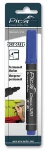 Pastāvīgais marķieris PICA MARKER 520/41/SB — zils, apaļš gals 1–4 mm