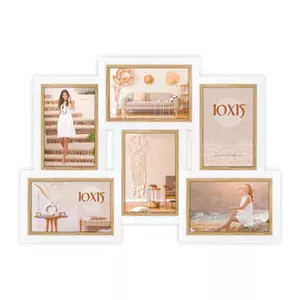 Picture frame set ZEP Ayas 6Q White MDF 1 pc