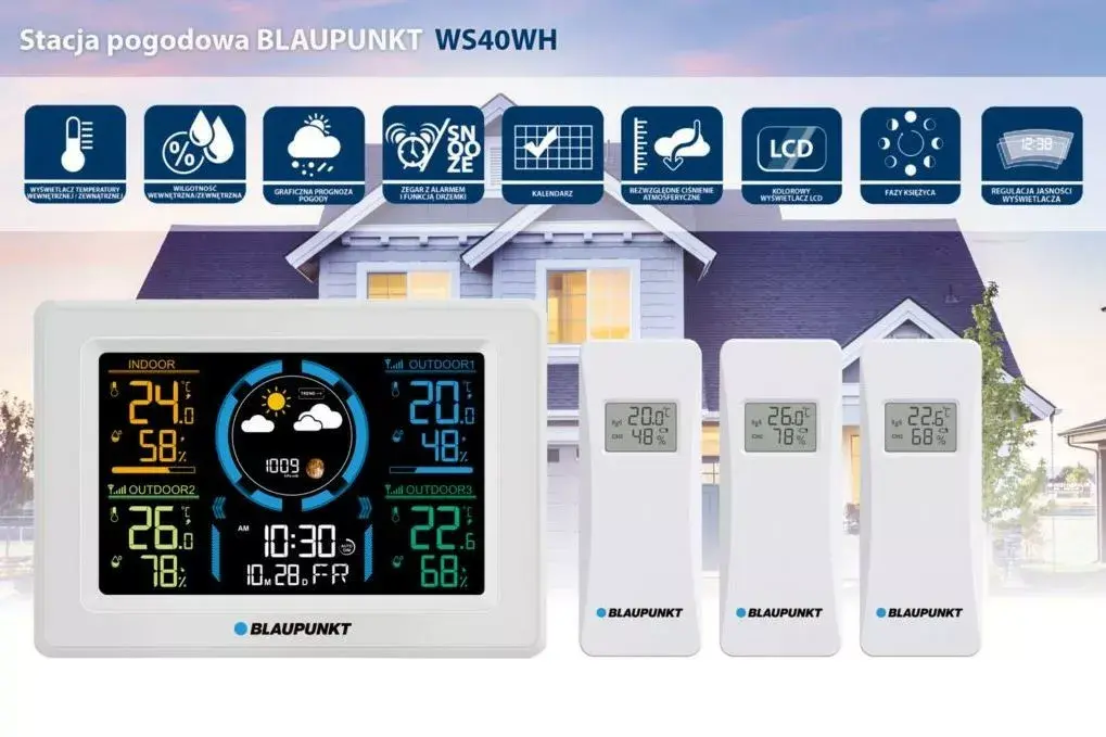 Weather station BLAUPUNKT WS40WH Photo 3