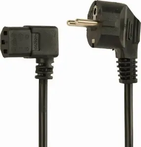 Gembird PC-186A-VDE1B-1.5M Power Cable 1.5 m Type F to IEC C13 10 A Black
