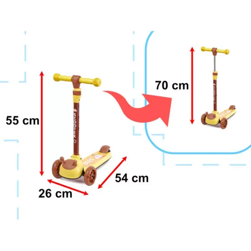 Riff RF-TRIC-BEE tricycle with LED wheels Photo 3