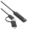MANHATTAN USB-C/USB-A to 3.5 mm Audio Adapter Cable 1 m Photo 2