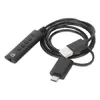 MANHATTAN USB-C/USB-A to 3.5 mm Audio Adapter Cable 1 m Photo 5