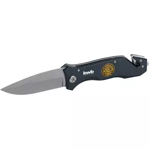 EDC knife KWB 014710 Black Stainless steel Locking blade knife